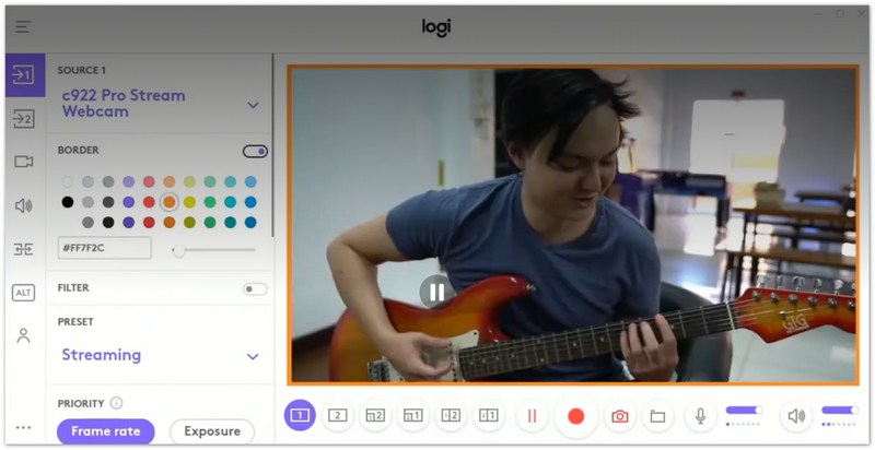 Captura de Webcam Logitech