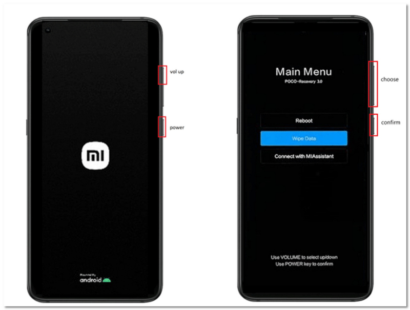 Modo de recuperação Xiaomi