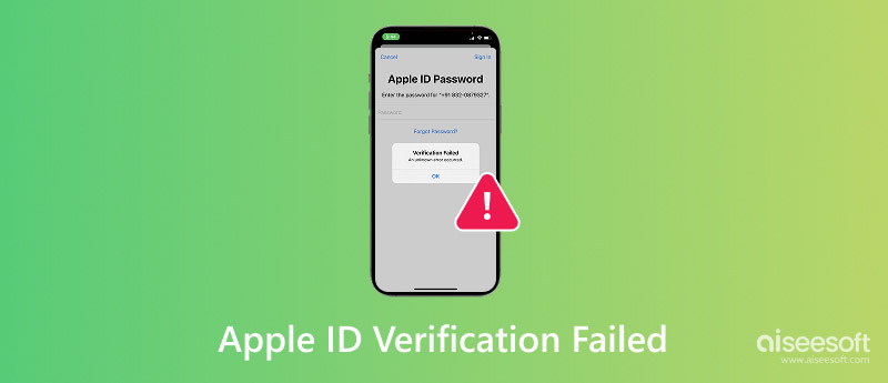 Falha na verificação do Apple ID