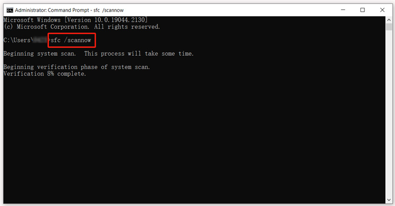 Use o SFC para verificar problemas no Windows
