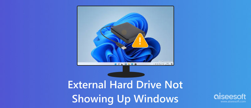 Disco rígido externo não aparece no Windows