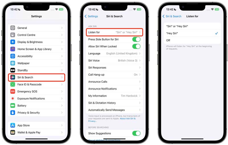 Siri do iPhone: Ouça "E aí, Siri"