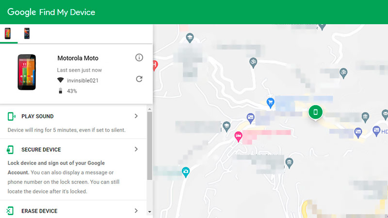 O que é o Google Encontre Meu Dispositivo?
