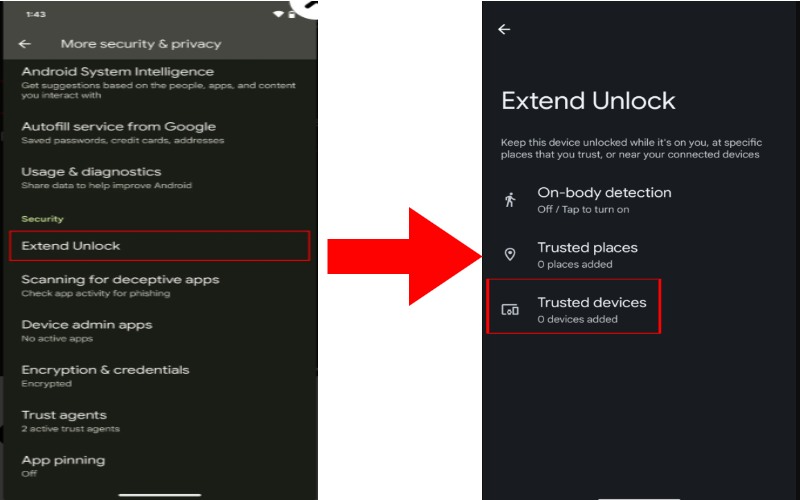 Bloqueio inteligente Google Pixel