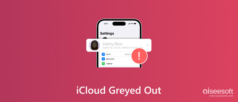 iCloud acinzentado