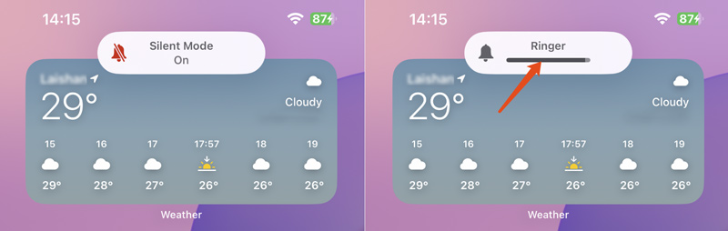 Desativar o Modo Silencioso do iPhone