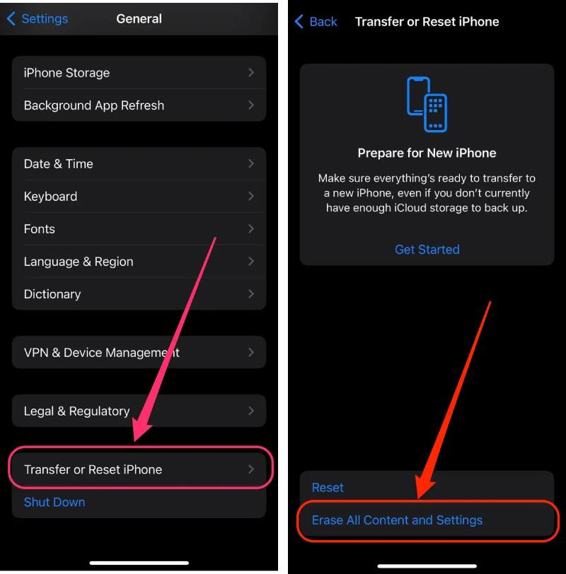 Redefinir Restaurar iPhone sem carregar