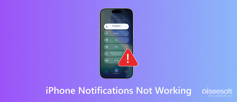 Notificações do iPhone não funcionam