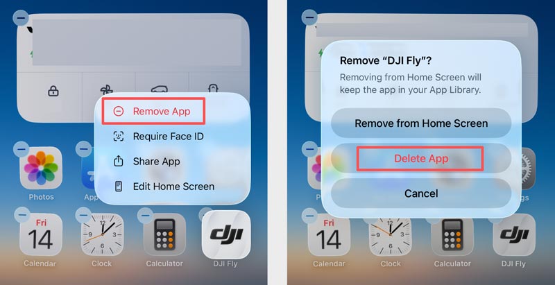 Remover aplicativo do iPhone Excluir aplicativo