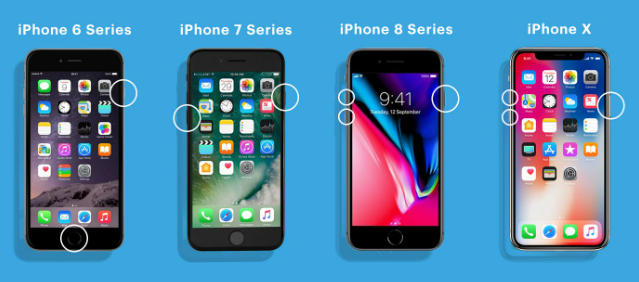 Reinicie o iPhone