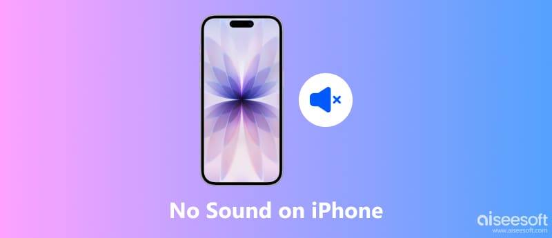 Sem som no iPhone