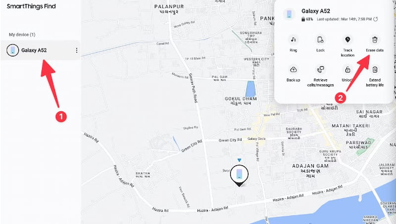 Smartthings Encontrar Apagar Dados