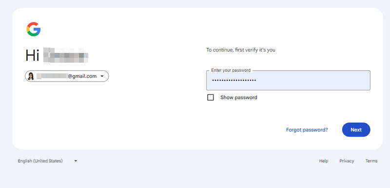 Verificar para redefinir
