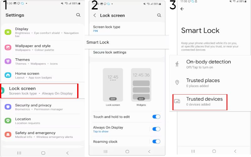 Desbloquear Samsung Smart Lock