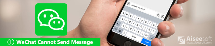 WeChat não pode enviar mensagens