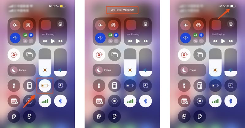 Iphone Battery Yellow Turn Off Low Power Mode
