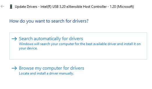 Pesquisar automaticamente por drivers