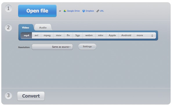 Converter vídeo on-line