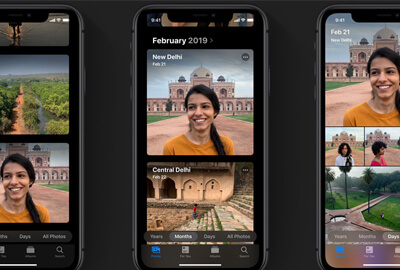 Nova guia de fotos no iOS 13/14
