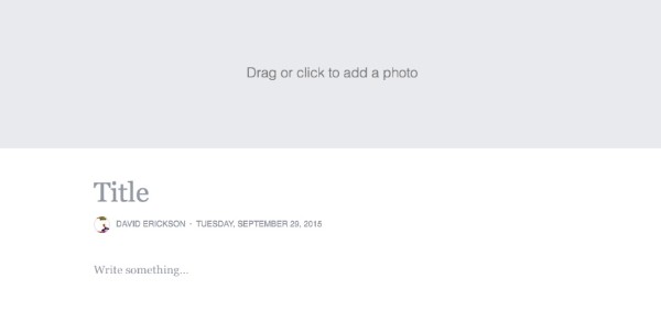 Criar notas do Facebook