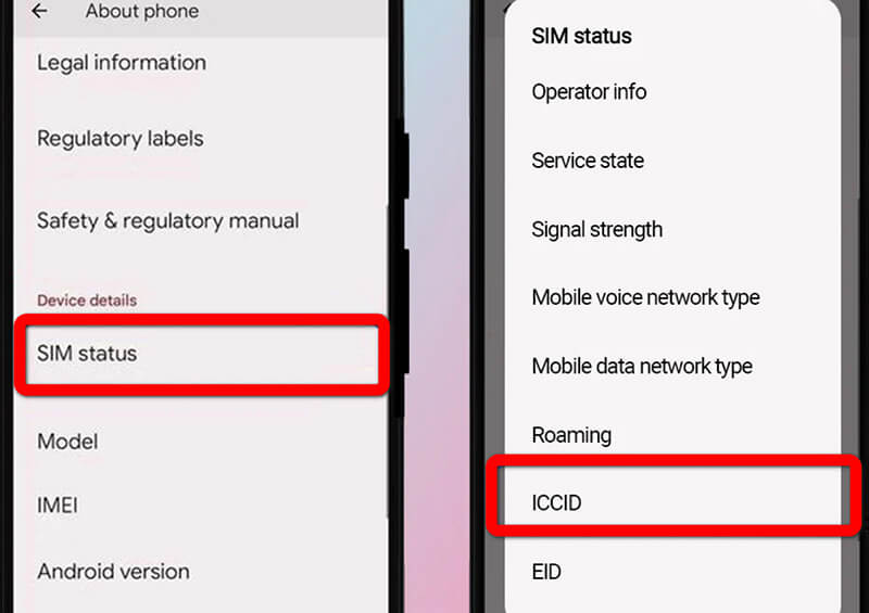 Verificar status da operadora Android