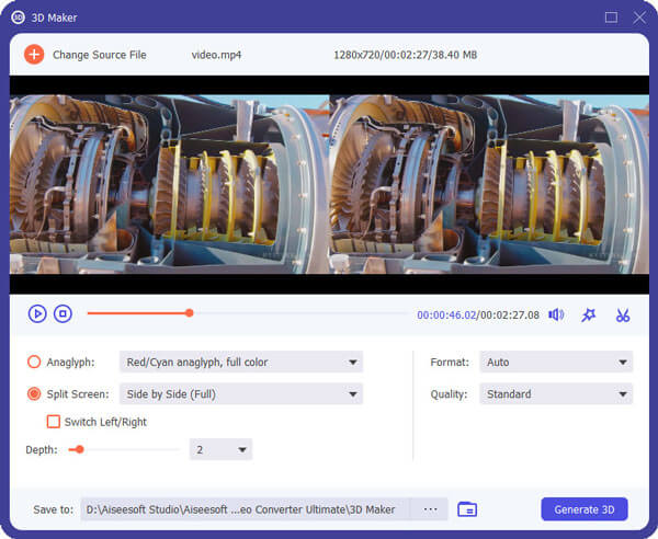 Converter 2D para 3D
