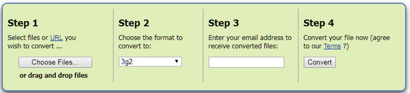 Converter FLV para 3G2 Online