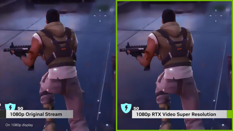 Super resolução de vídeo Nvidia Rtx