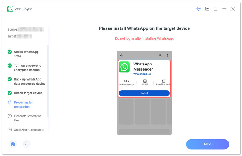 Instale o Whatsapp no Android
