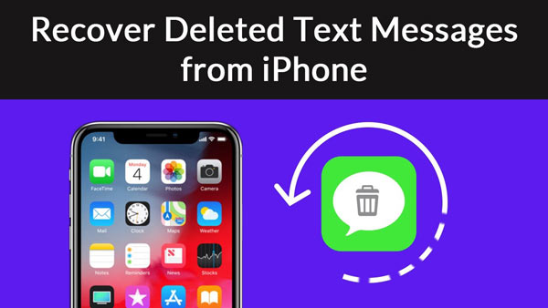 Recuperar mensagens de texto excluídas do iPhone XS/XR/X/8/7/6/5 